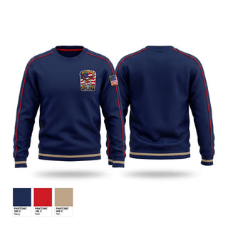 Crew Neck Sweatshirt, Rescue 2, Fire Department, Teamtime, Team time, sublimation, custom sports apparel, team uniforms, spirit wear, spiritwear, sports uniforms, custom shirts, team store, custom team store, fundraiser sports, apparel fundraiser
