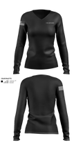 C CO, 304th ESB-E Women's Long Sleeve V-neck Shirt - 21