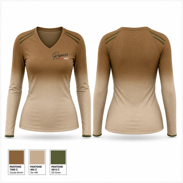 Womens Long Sleeve Vneck Shirt, Cali love, , Teamtime, Team time, sublimation, custom sports apparel, team uniforms, spirit wear, spiritwear, sports uniforms, custom shirts, team store, custom team store, fundraiser sports, apparel fundraiser