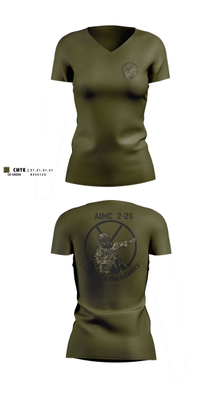 Womens Short Sleeve Vneck Shirt, AIMC 2-26, Marines, Teamtime, Team time, sublimation, custom sports apparel, team uniforms, spirit wear, spiritwear, sports uniforms, custom shirts, team store, custom team store, fundraiser sports, apparel fundraiser