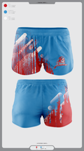 El Cajon Valley High School Cheer 74521802 Women's Shorts - 2