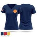 Neffs Volunteer Fire Co. Women's Short Sleeve V-neck Shirt - 1