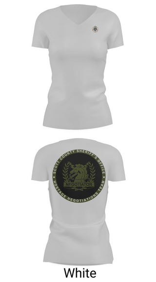 Womens Short Sleeve Vneck Shirt, Hostage Negotiations Unit, Police, Teamtime, Team time, sublimation, custom sports apparel, team uniforms, spirit wear, spiritwear, sports uniforms, custom shirts, team store, custom team store, fundraiser sports, apparel fundraiser