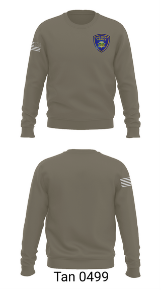 Crew Neck Sweatshirt, Van Wert Police Department, Police, Teamtime, Team time, sublimation, custom sports apparel, team uniforms, spirit wear, spiritwear, sports uniforms, custom shirts, team store, custom team store, fundraiser sports, apparel fundraiser