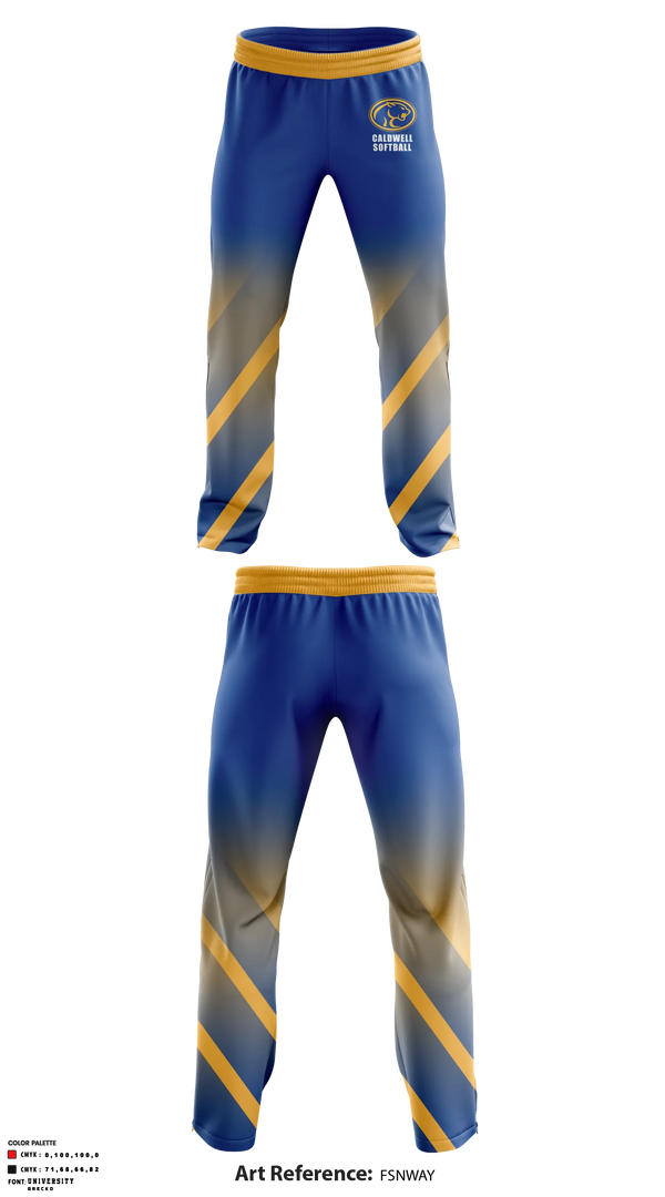 Sweatpants, Caldwell Hugh School, Softball, Teamtime, Team time, sublimation, custom sports apparel, team uniforms, spirit wear, spiritwear, sports uniforms, custom shirts, team store, custom team store, fundraiser sports, apparel fundraiser