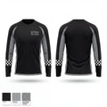 Detroit High Riders 74137297 Long Sleeve Performance Shirt 1