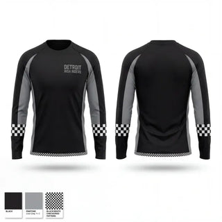 Long Sleeve Performance Shirt, Detroit High Riders, , Teamtime, Team time, sublimation, custom sports apparel, team uniforms, spirit wear, spiritwear, sports uniforms, custom shirts, team store, custom team store, fundraiser sports, apparel fundraiser