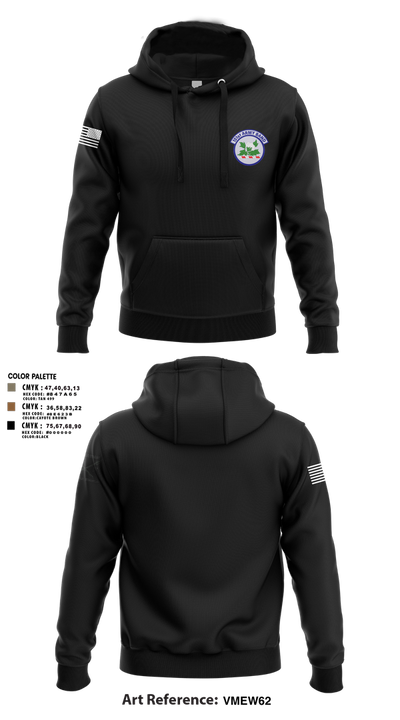 151st Army Band 82490889 Hoodie - 3
