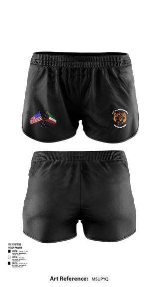 Ranger Panties, 10th Field Hospital (FWD), , Teamtime, Team time, sublimation, custom sports apparel, team uniforms, spirit wear, spiritwear, sports uniforms, custom shirts, team store, custom team store, fundraiser sports, apparel fundraiser