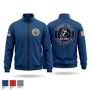 Windbreaker, Cohasset Police Department, Police, Teamtime, Team time, sublimation, custom sports apparel, team uniforms, spirit wear, spiritwear, sports uniforms, custom shirts, team store, custom team store, fundraiser sports, apparel fundraiser