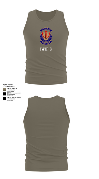 Tank Top, IWTF-C, Air Force, Teamtime, Team time, sublimation, custom sports apparel, team uniforms, spirit wear, spiritwear, sports uniforms, custom shirts, team store, custom team store, fundraiser sports, apparel fundraiser