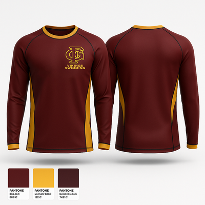 Forest Grove High School Swimming 60423697 Long Sleeve Performance Shirt 1