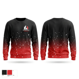 Crew Neck Sweatshirt, Crooksville Ceramics, , Teamtime, Team time, sublimation, custom sports apparel, team uniforms, spirit wear, spiritwear, sports uniforms, custom shirts, team store, custom team store, fundraiser sports, apparel fundraiser
