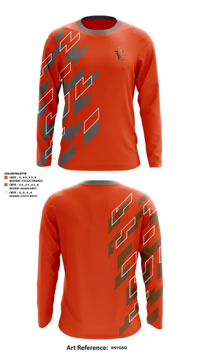 Faith family footbal 31880375 Long Sleeve Performance Shirt 23
