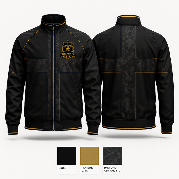Quarter Zip Jacket, Resenha Fc, Men's Soccer, Teamtime, Team time, sublimation, custom sports apparel, team uniforms, spirit wear, spiritwear, sports uniforms, custom shirts, team store, custom team store, fundraiser sports, apparel fundraiser