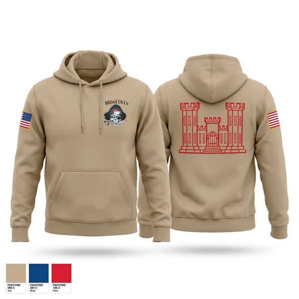 Hoodie, 882nd EVCC, National Guard, Teamtime, Team time, sublimation, custom sports apparel, team uniforms, spirit wear, spiritwear, sports uniforms, custom shirts, team store, custom team store, fundraiser sports, apparel fundraiser