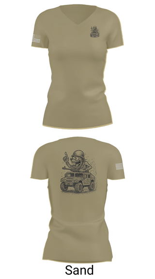 Womens Short Sleeve Vneck Shirt, 278th JMTG-U Mayors Cell Mech., , Teamtime, Team time, sublimation, custom sports apparel, team uniforms, spirit wear, spiritwear, sports uniforms, custom shirts, team store, custom team store, fundraiser sports, apparel fundraiser