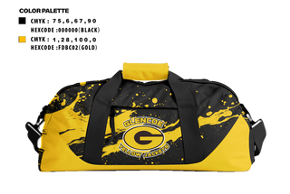 Duffle Bag, Glencoe yellow jackets, , Teamtime, Team time, sublimation, custom sports apparel, team uniforms, spirit wear, spiritwear, sports uniforms, custom shirts, team store, custom team store, fundraiser sports, apparel fundraiser