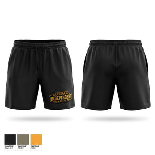 Athletic Shorts With Pockets, INDEPENDENT AERIAL, Army, Teamtime, Team time, sublimation, custom sports apparel, team uniforms, spirit wear, spiritwear, sports uniforms, custom shirts, team store, custom team store, fundraiser sports, apparel fundraiser