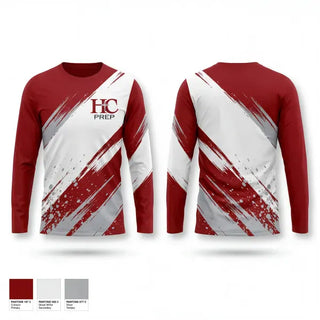 Long Sleeve Performance Shirt, Holy Cross Prep Academy, , Teamtime, Team time, sublimation, custom sports apparel, team uniforms, spirit wear, spiritwear, sports uniforms, custom shirts, team store, custom team store, fundraiser sports, apparel fundraiser