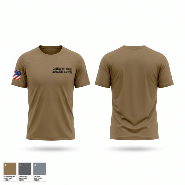 Short Sleeve Performance Shirt, 2-8 field artillery avalanche battery, Army, Teamtime, Team time, sublimation, custom sports apparel, team uniforms, spirit wear, spiritwear, sports uniforms, custom shirts, team store, custom team store, fundraiser sports, apparel fundraiser