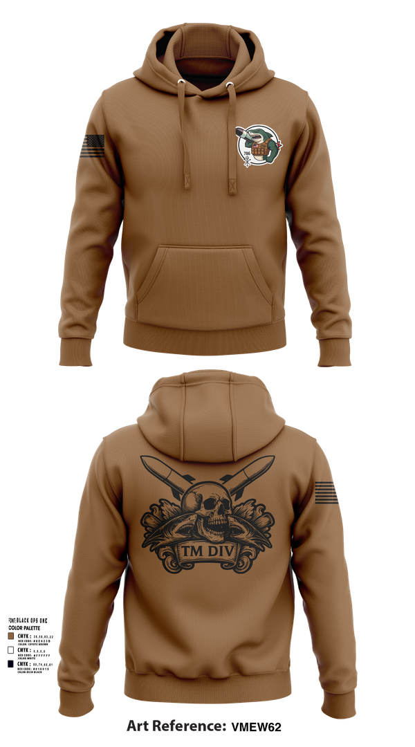 Hoodie, USS Illinois (SSN 786), , Teamtime, Team time, sublimation, custom sports apparel, team uniforms, spirit wear, spiritwear, sports uniforms, custom shirts, team store, custom team store, fundraiser sports, apparel fundraiser