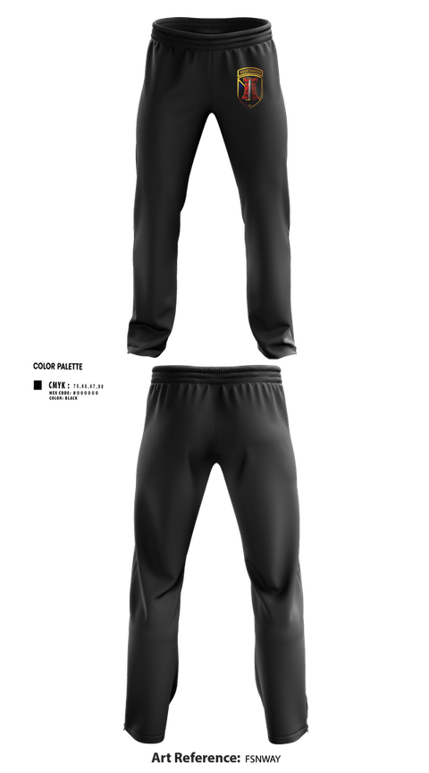 Sweatpants, 204th MEB Mountaineers, Army, Teamtime, Team time, sublimation, custom sports apparel, team uniforms, spirit wear, spiritwear, sports uniforms, custom shirts, team store, custom team store, fundraiser sports, apparel fundraiser