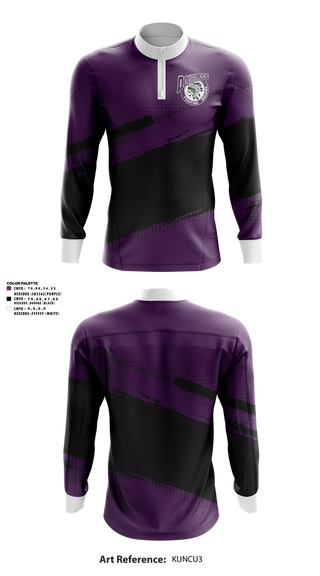Quarter Zip Jacket, Douglass Fighting Indians Cheer, Cheer, Teamtime, Team time, sublimation, custom sports apparel, team uniforms, spirit wear, spiritwear, sports uniforms, custom shirts, team store, custom team store, fundraiser sports, apparel fundraiser