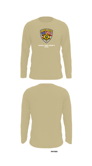 Long Sleeve Performance Shirt, Caldwell County Sheriff's Office, , Teamtime, Team time, sublimation, custom sports apparel, team uniforms, spirit wear, spiritwear, sports uniforms, custom shirts, team store, custom team store, fundraiser sports, apparel fundraiser