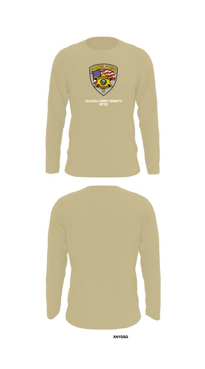Caldwell County Sheriff's Office 64628956 Long Sleeve Performance Shirt 88