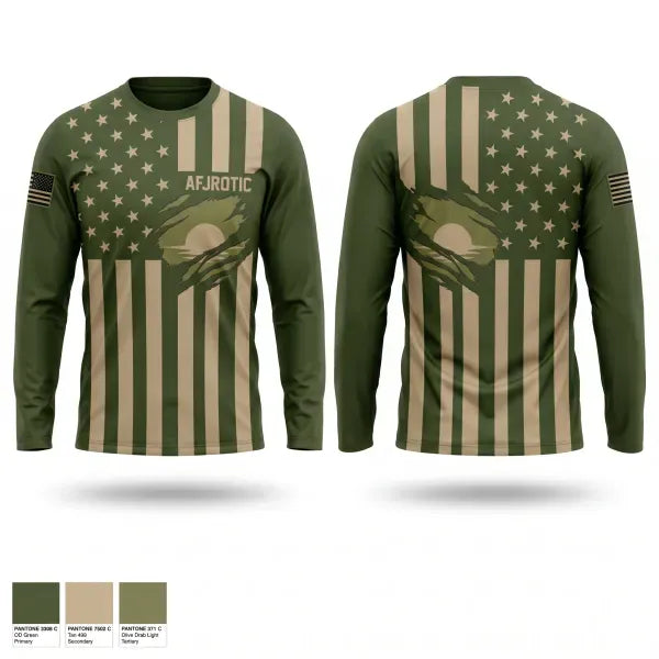 Long Sleeve Performance Shirt, Afjrotc, Air Force, Teamtime, Team time, sublimation, custom sports apparel, team uniforms, spirit wear, spiritwear, sports uniforms, custom shirts, team store, custom team store, fundraiser sports, apparel fundraiser