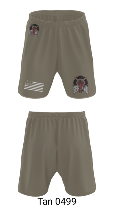 SEHNWU 1641965 Athletic Shorts With Pockets - 69