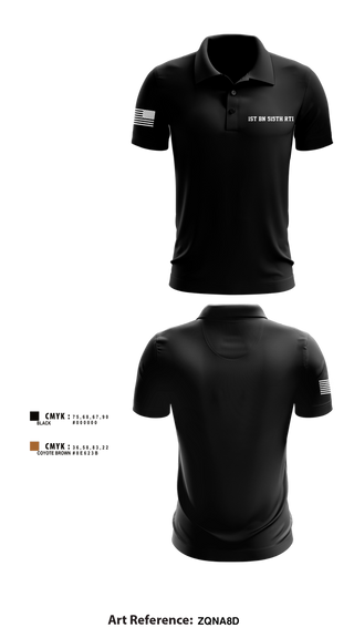 Short Sleeve Performance Polo, 1st BN 515th RTI, Army, Teamtime, Team time, sublimation, custom sports apparel, team uniforms, spirit wear, spiritwear, sports uniforms, custom shirts, team store, custom team store, fundraiser sports, apparel fundraiser