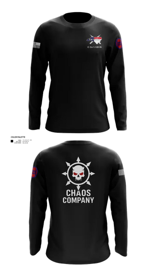 Long Sleeve Performance Shirt, C. Co. 1-120 3rd PLT, Army, Teamtime, Team time, sublimation, custom sports apparel, team uniforms, spirit wear, spiritwear, sports uniforms, custom shirts, team store, custom team store, fundraiser sports, apparel fundraiser