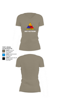 261st War Pigeons Women's Short Sleeve V-neck Shirt - 64