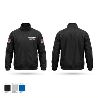 Windbreaker, Keweenaw Bay Tribal Police, Police, Teamtime, Team time, sublimation, custom sports apparel, team uniforms, spirit wear, spiritwear, sports uniforms, custom shirts, team store, custom team store, fundraiser sports, apparel fundraiser