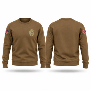 Crew Neck Sweatshirt, Vaqueros, Police, Teamtime, Team time, sublimation, custom sports apparel, team uniforms, spirit wear, spiritwear, sports uniforms, custom shirts, team store, custom team store, fundraiser sports, apparel fundraiser