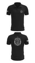 Overland Park Police 24394196 Short Sleeve Performance Polo - 18