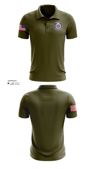 Short Sleeve Performance Polo, Bray Fire department, Fire Department, Teamtime, Team time, sublimation, custom sports apparel, team uniforms, spirit wear, spiritwear, sports uniforms, custom shirts, team store, custom team store, fundraiser sports, apparel fundraiser