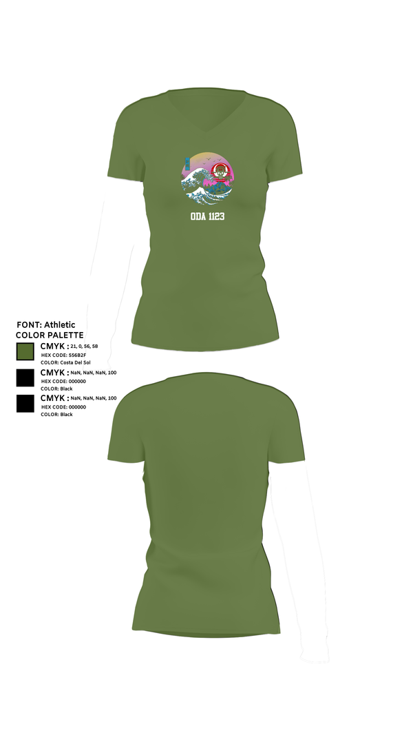 Womens Short Sleeve Vneck Shirt, ODA 1123, , Teamtime, Team time, sublimation, custom sports apparel, team uniforms, spirit wear, spiritwear, sports uniforms, custom shirts, team store, custom team store, fundraiser sports, apparel fundraiser