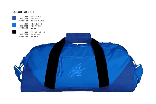 Duffle Bag, Kennandy Hze, Track & Field, Teamtime, Team time, sublimation, custom sports apparel, team uniforms, spirit wear, spiritwear, sports uniforms, custom shirts, team store, custom team store, fundraiser sports, apparel fundraiser