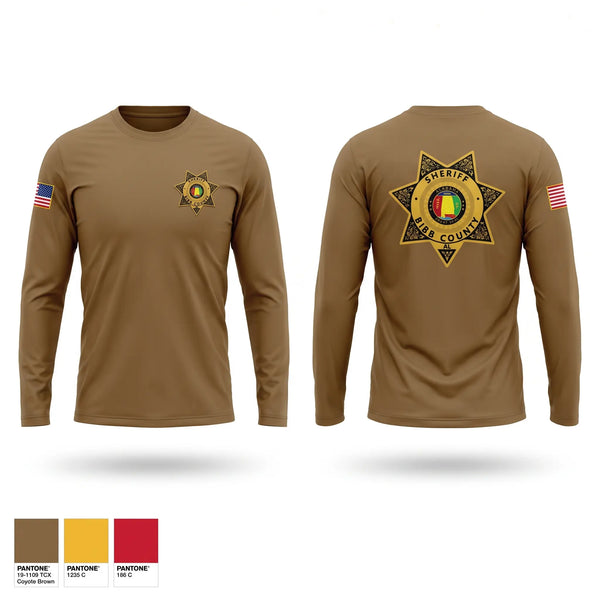 Long Sleeve Performance Shirt, BCSO, Police, Teamtime, Team time, sublimation, custom sports apparel, team uniforms, spirit wear, spiritwear, sports uniforms, custom shirts, team store, custom team store, fundraiser sports, apparel fundraiser