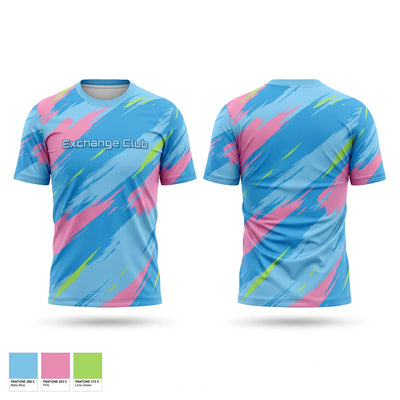 Exchange Club Soft Poly Tee Cotton Like Feel - 1