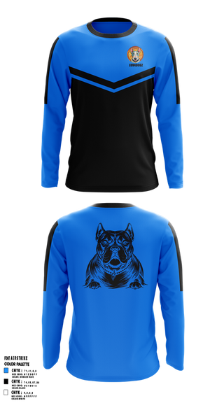 Long Sleeve Performance Shirt, ILUVDOGZ, , Teamtime, Team time, sublimation, custom sports apparel, team uniforms, spirit wear, spiritwear, sports uniforms, custom shirts, team store, custom team store, fundraiser sports, apparel fundraiser