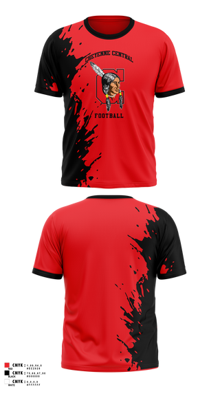 Short Sleeve Performance Shirt, Cheyenne Central, , Teamtime, Team time, sublimation, custom sports apparel, team uniforms, spirit wear, spiritwear, sports uniforms, custom shirts, team store, custom team store, fundraiser sports, apparel fundraiser