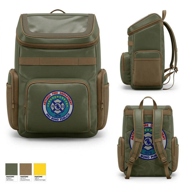 Gear Bag, Artemus fire department, Fire Department, Teamtime, Team time, sublimation, custom sports apparel, team uniforms, spirit wear, spiritwear, sports uniforms, custom shirts, team store, custom team store, fundraiser sports, apparel fundraiser