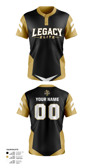 Two Button Softball Jersey, Legacy Elite, Softball, Teamtime, Team time, sublimation, custom sports apparel, team uniforms, spirit wear, spiritwear, sports uniforms, custom shirts, team store, custom team store, fundraiser sports, apparel fundraiser