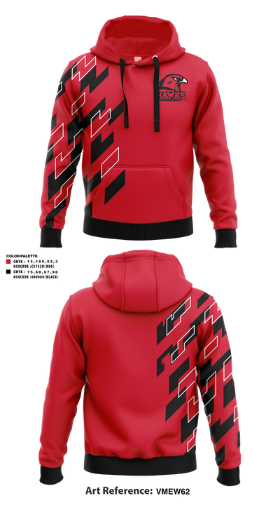BHS Hawks Dance Team 44132448 Hoodie - 1