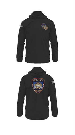 Windbreaker, Cooke County Sheriff’s Office, Police, Teamtime, Team time, sublimation, custom sports apparel, team uniforms, spirit wear, spiritwear, sports uniforms, custom shirts, team store, custom team store, fundraiser sports, apparel fundraiser