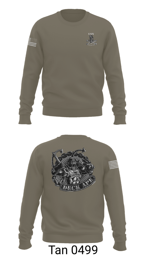 Crew Neck Sweatshirt, Boatswain Mate, Navy, Teamtime, Team time, sublimation, custom sports apparel, team uniforms, spirit wear, spiritwear, sports uniforms, custom shirts, team store, custom team store, fundraiser sports, apparel fundraiser